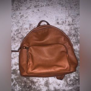 Tan mini back pack